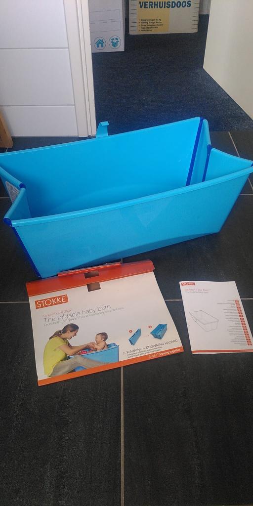 Stokke Flexi bath, Kinderen en Baby's, Badjes en Verzorging, Ophalen, Zo goed als nieuw, Badje, Overige merken