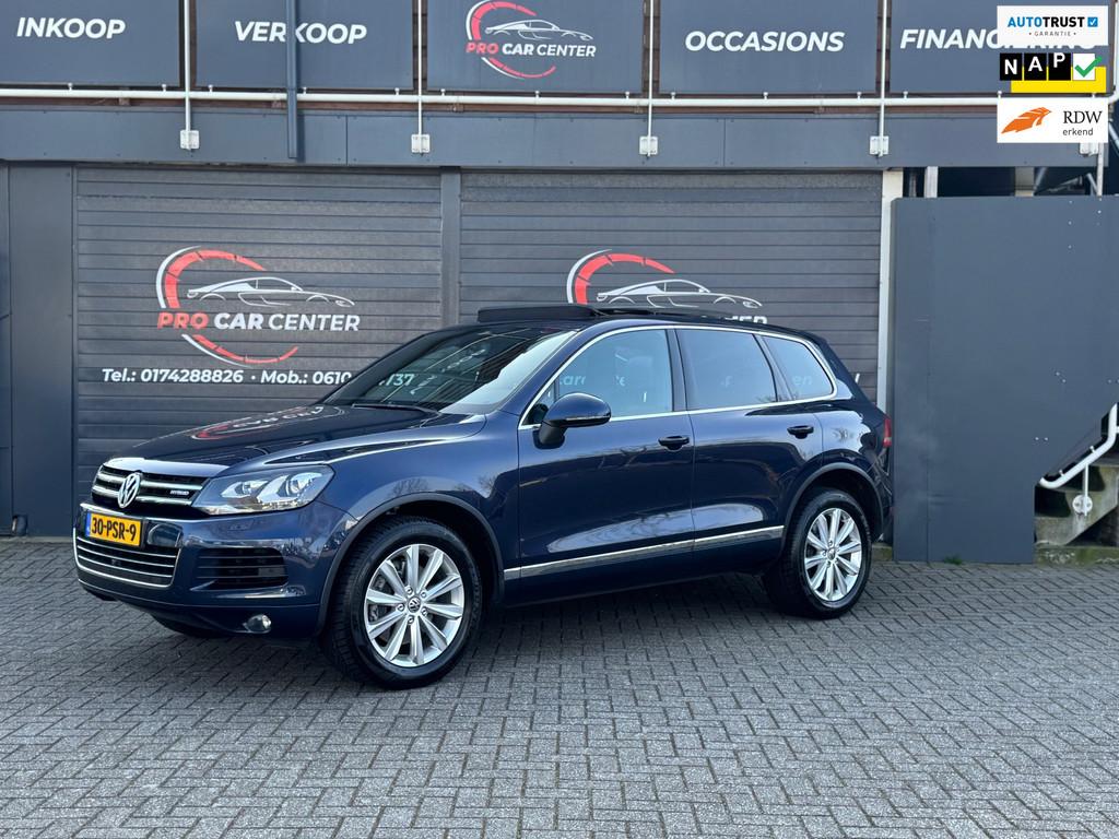 Volkswagen Touareg 3.0 TSI Hybrid Highline PANO|AUT|CLIMATE|, Automaat, Euro 5, Gebruikt, Zwart