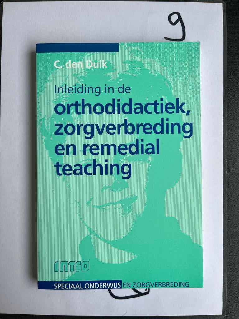 Inleiding in de orthodidactiek, zorgverbreding en remedial t, Boeken, Ophalen of Verzenden, Gamma, Zo goed als nieuw, HBO