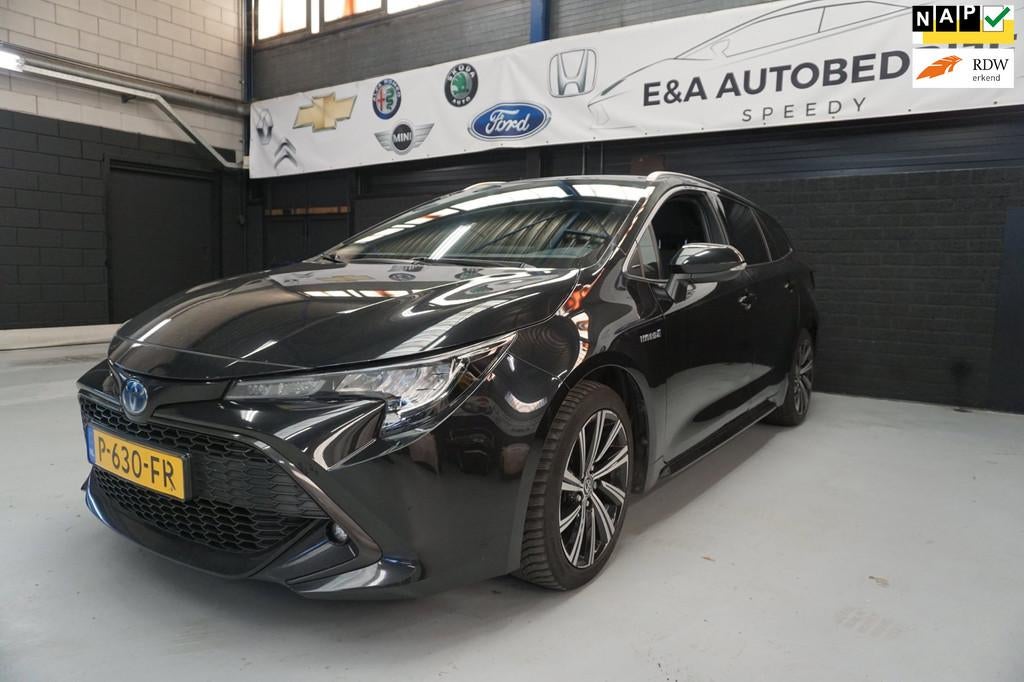 Toyota Corolla Touring Sports 1.8 Hybrid Business Plus BTW A, 1345 kg, 450 kg, Gebruikt, Zwart