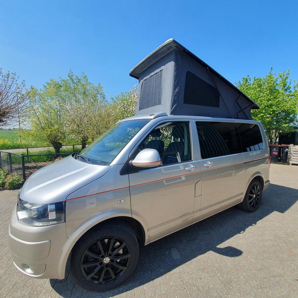 Volkswagen T5 Multivan camper 2.0 TDI CUP edition, Buscamper of Camperbus, Volkswagen, Particulier, Tot en met 4
