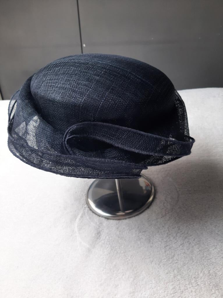 Donkerblauwe zomerhoed. Complit., Complit, Ophalen of Verzenden, Gedragen, Hoed