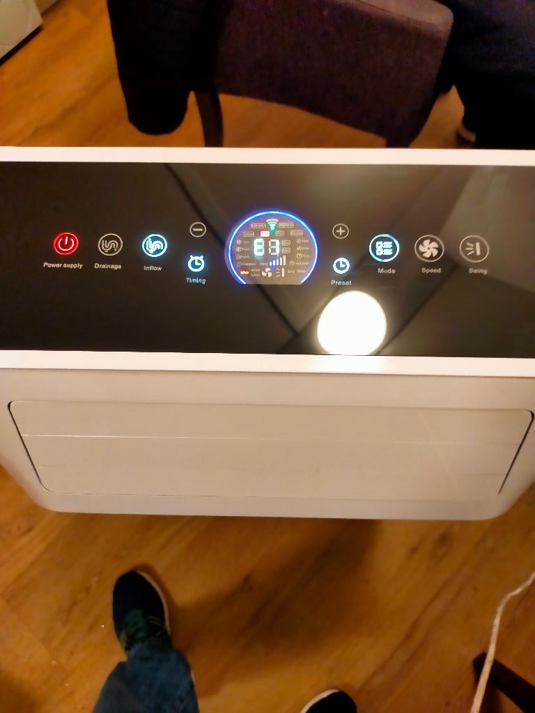 Mobiele Airco Qlima pes 7225, Timer, Koelen en Ontvochtigen, 3 snelheden of meer, Ophalen of Verzenden