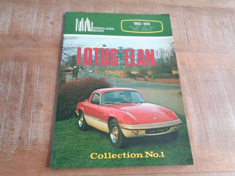 Lotus Elan 1962-1974 - Brooklands Collection Boek Nummer 1, Verzenden, Gelezen, Overige merken