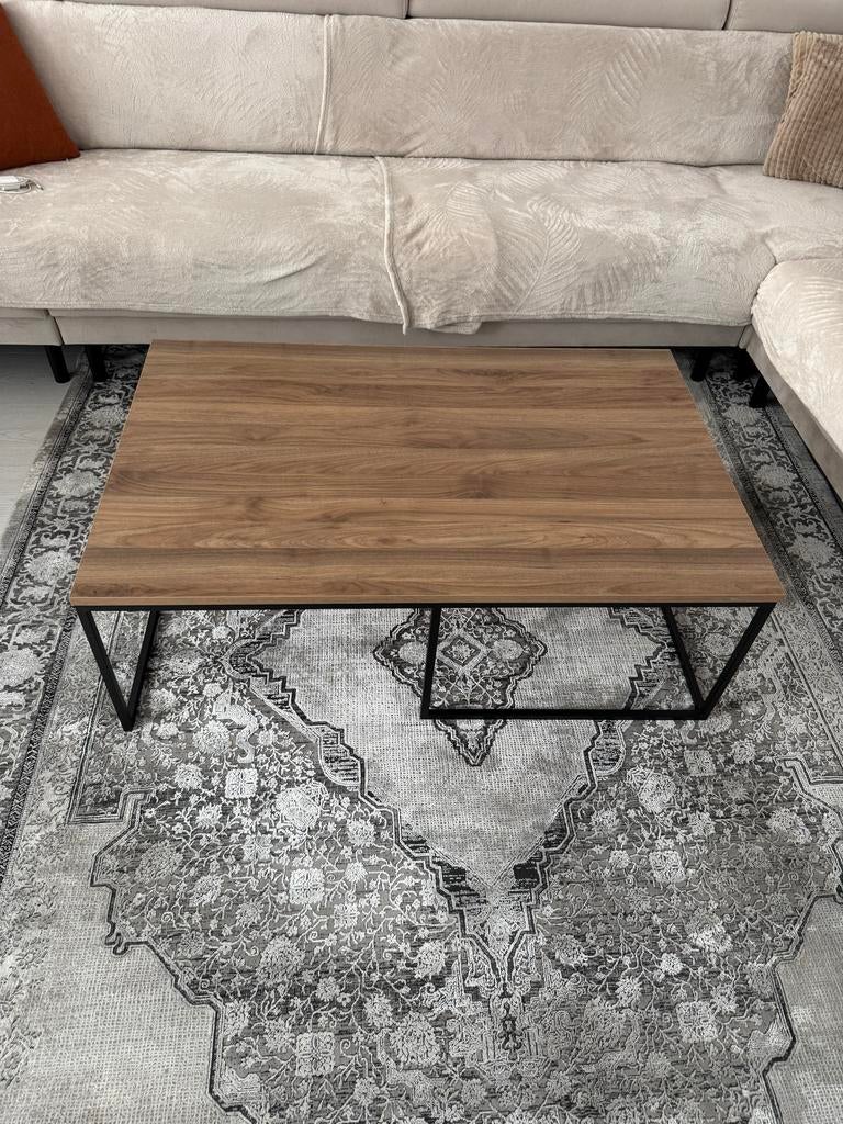 Stijlvolle Bellona Salontafel – (110x70 cm), Huis en Inrichting, 100 tot 150 cm, Zo goed als nieuw, Minder dan 50 cm, Rechthoekig