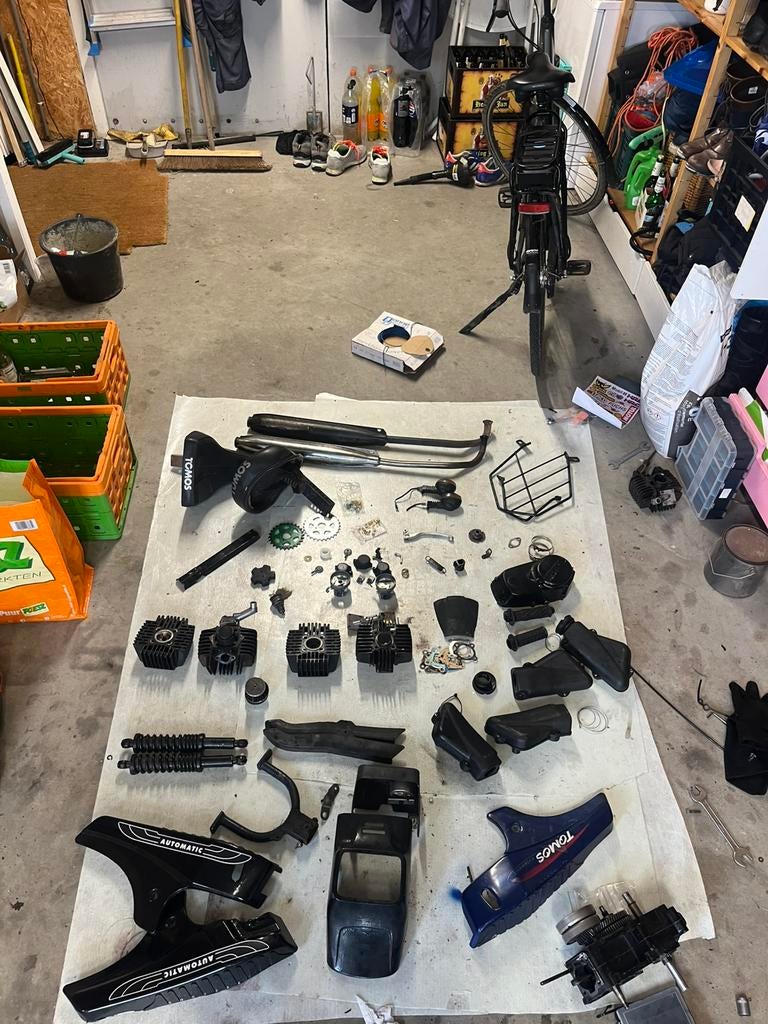 Tomos onderdelen, Ophalen, Gebruikt, Standard