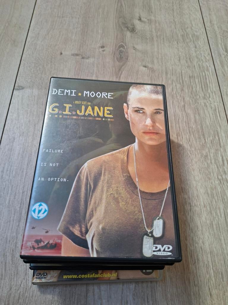 G.I. Jane DVD met Demi Moore. Alleen ophalen!, Vanaf 12 jaar, Ophalen, Zo goed als nieuw