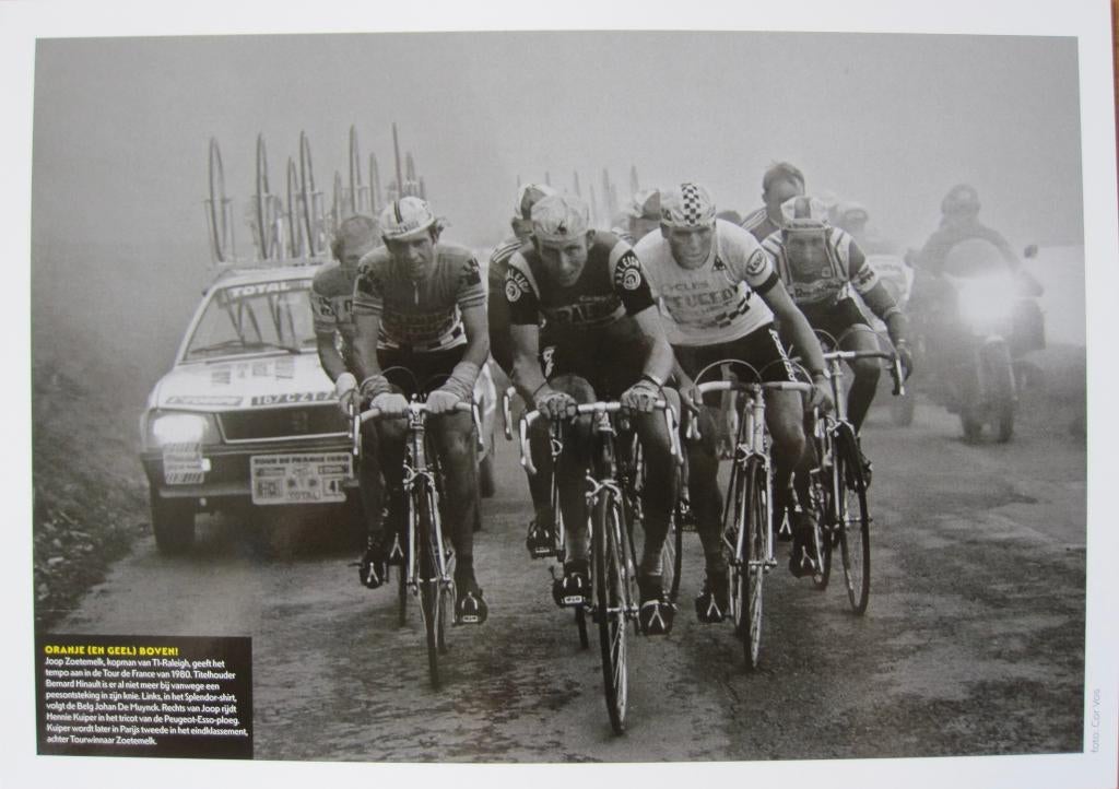 groot formaat foto Tour de France - Joop Zoetemelk - 1980, Ophalen of Verzenden, Nieuw, Overige sporten, Poster, Plaatje of Sticker