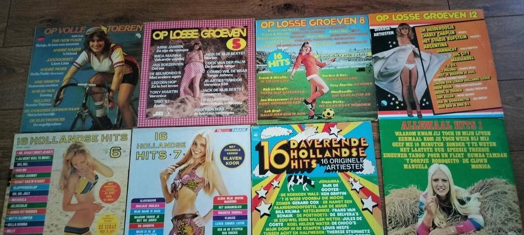 Te koop partij piraten lp,s, Ophalen of Verzenden, Zo goed als nieuw, Overige formaten, Levenslied of Smartlap