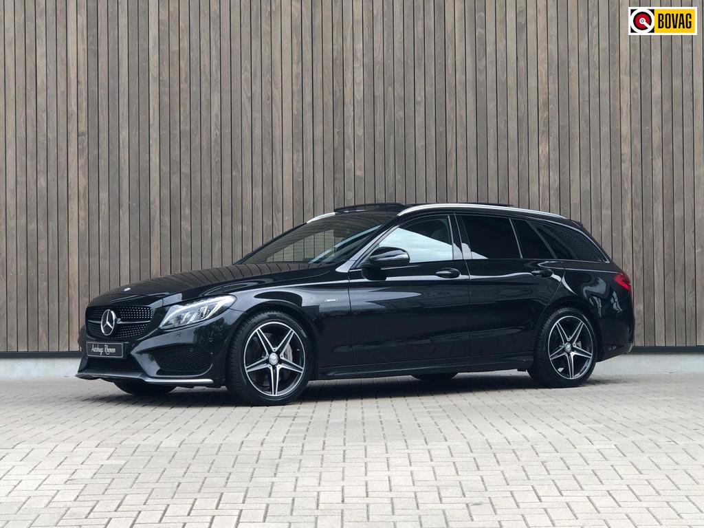 Mercedes-Benz C-klasse Estate C43 AMG 4MATIC *367 PK*, Zwart, 367 pk, Vierwielaandrijving, 93 €/maand