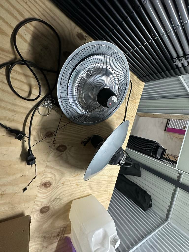 Elektrische hangheater Eurom, Gebruikt, Minder dan 30 cm, Overige typen, Minder dan 60 cm