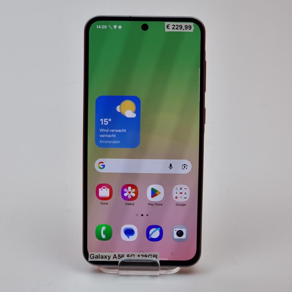 Samsung Galaxy A56 5G 128GB Awesome Graphite | Nette staat, Samsung, Zo goed als nieuw, Support@Samsung.com, 129, Samsung-ro, Yeongtong-gu
Suwon-si, Gyeonggi-do 16677
South Korea