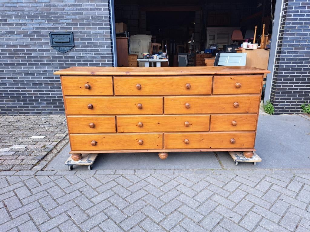 Grote grenen ladekast, Huis en Inrichting, Kasten | Ladekasten, RoDeKo Volendam, R.kooij65@gmail.com, Gebruikt, 5 laden of meer