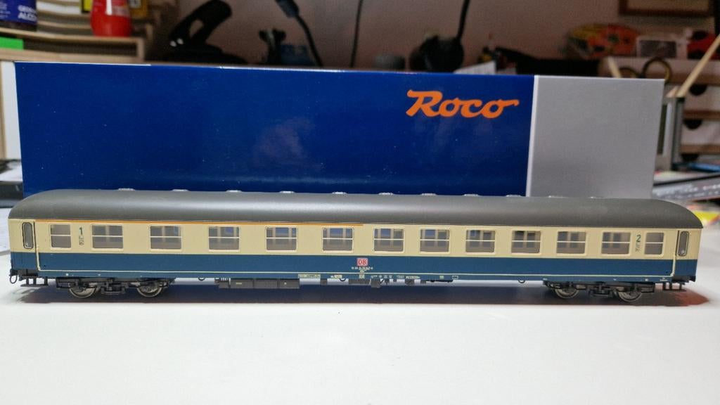 Roco 44748 DB ABm225, Ophalen, Gelijkstroom, Wagon, Zo goed als nieuw