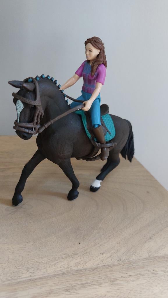 Schleich paard en ruiter, Ophalen of Verzenden, Zo goed als nieuw