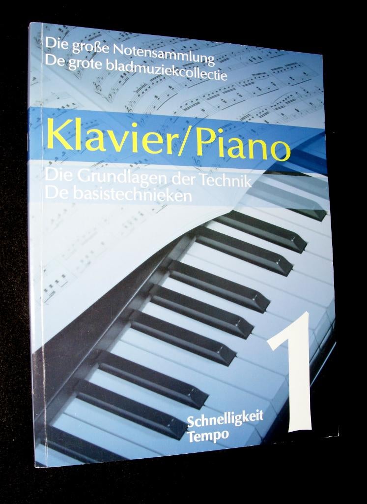 Die Große Notensammlung - Klavier - Die Grundlagen Der Techn, Muziek en Instrumenten, Klassiek, Ophalen of Verzenden, Zo goed als nieuw