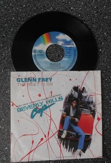Glenn Frey - the heat is on (DE 1984) (vanaf € 2,00), 7 inch, Single, Ophalen of Verzenden, Zo goed als nieuw
