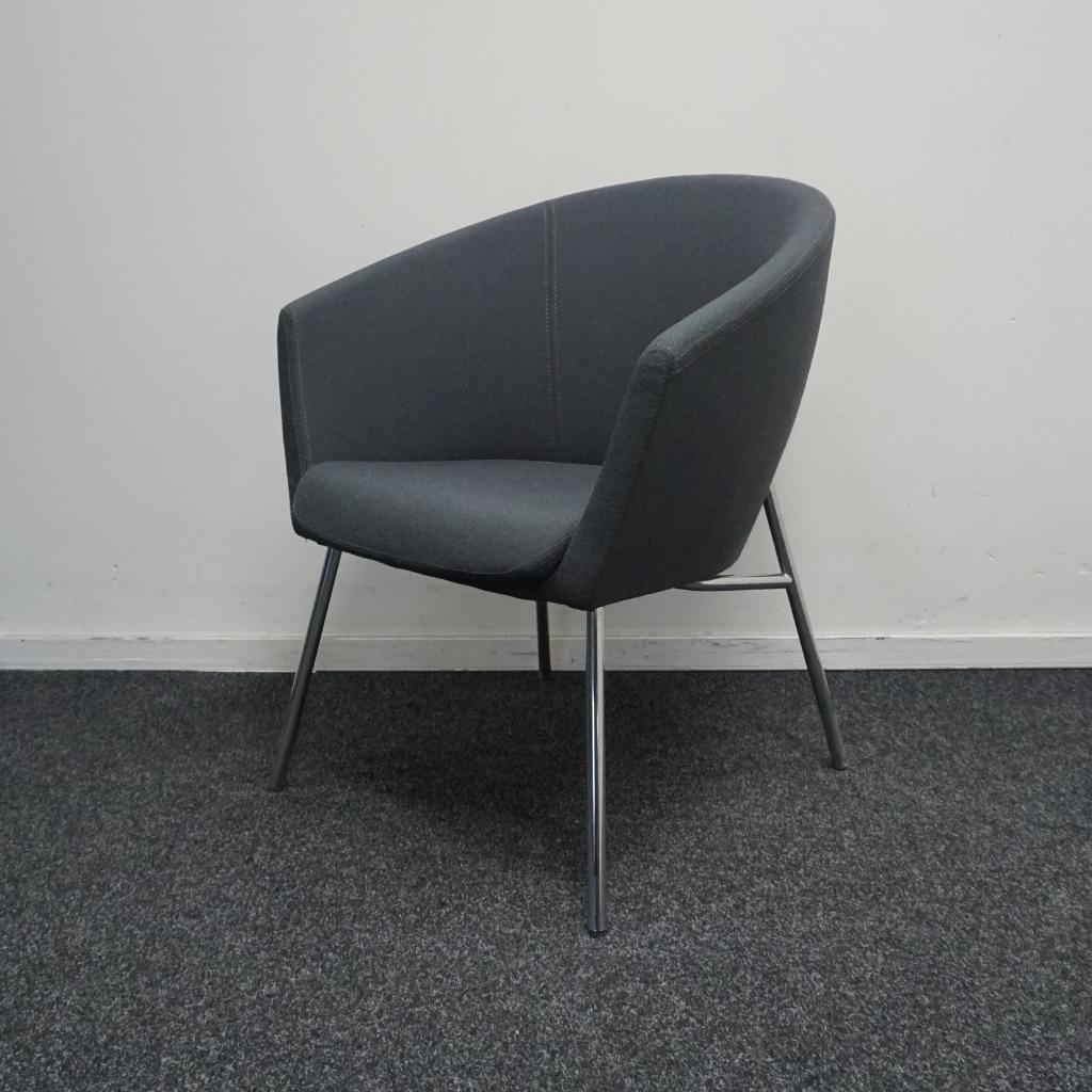 Artifort Megan Design Stoelen | Eetkamerstoelen | Grijs, Gebruikt, Twee, -, Ophalen of Verzenden