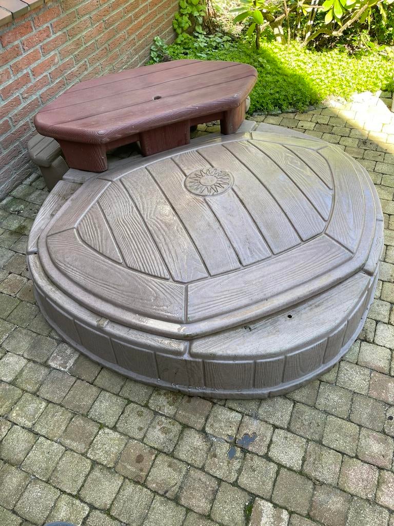 Zandbak step 2, Ophalen, Zo goed als nieuw