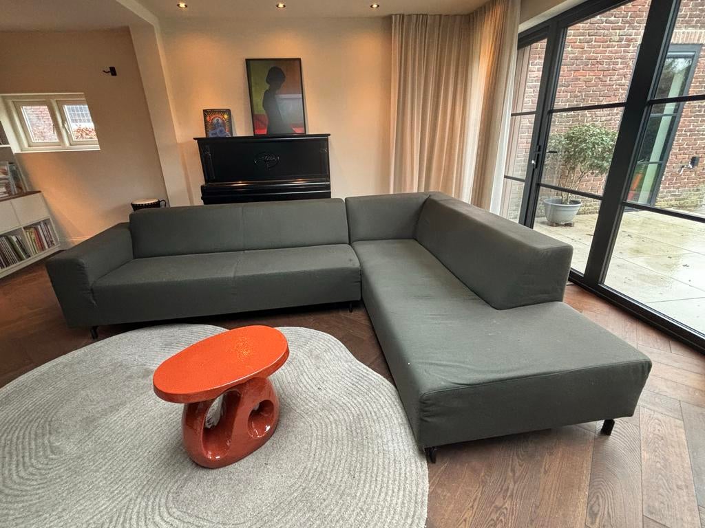 Comfortabele hoekbank - 3.00m breed, Ophalen, Gebruikt, Hoekbank, 300 cm of meer