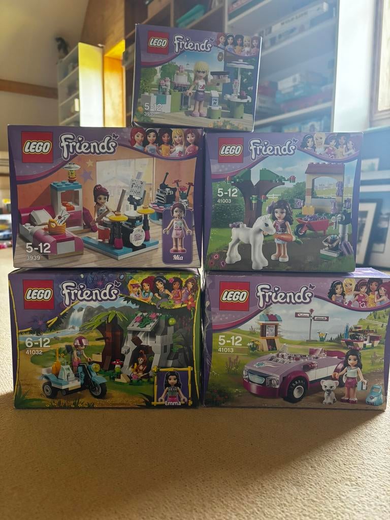 Grote Lego Friends bundel (10 sets) met boekje - compleet, Compleet, Lego, Friends, Ophalen of Verzenden