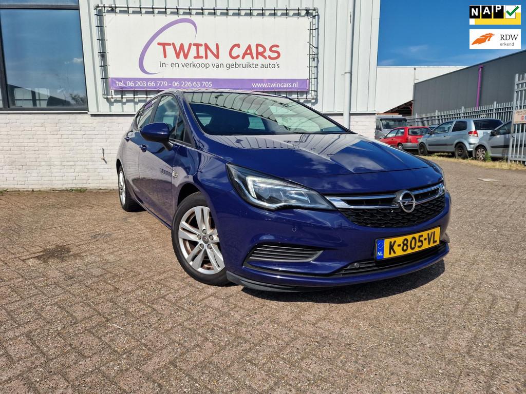 Opel Astra 1.4 Turbo Business Executive Automaat, Gebruikt, Euro 6, 150 pk, Blauw