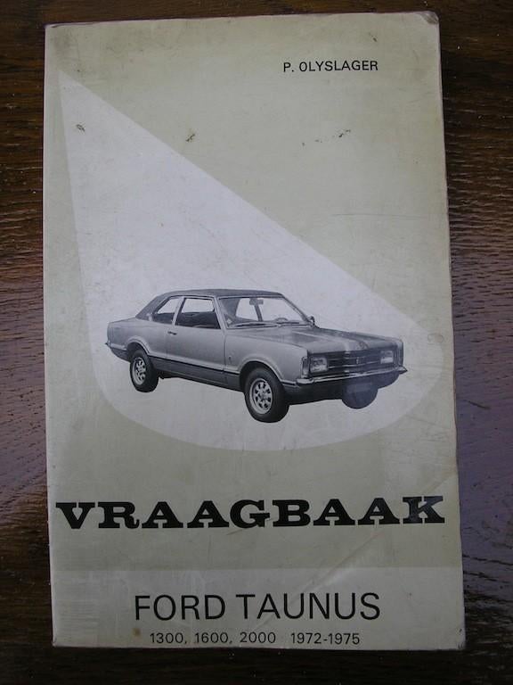 P.Olyslager vraagbaak ford taunus 1976-1978, Ophalen