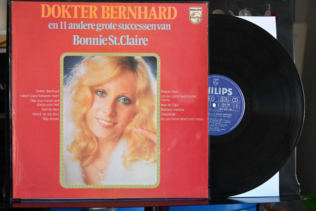 LP 1976 Bonnie St.Claire - Dokter Bernard, Ophalen of Verzenden, Zo goed als nieuw, 12 inch, Pop
