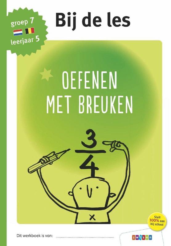 Oefenboek breuken (groep 7), Boeken, Ophalen, Zo goed als nieuw, Overige niveaus, Nederlands