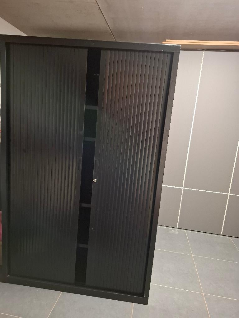 2 Archiefkasten met roldeur, Ophalen, Overige materialen, Gebruikt, 50 tot 100 cm