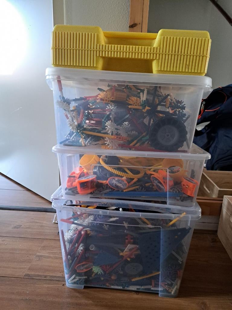 Grotere hoeveelheid Knex waaronder het reuzenrad, Kinderen en Baby's, Speelgoed | Bouwstenen, Ophalen, K'nex