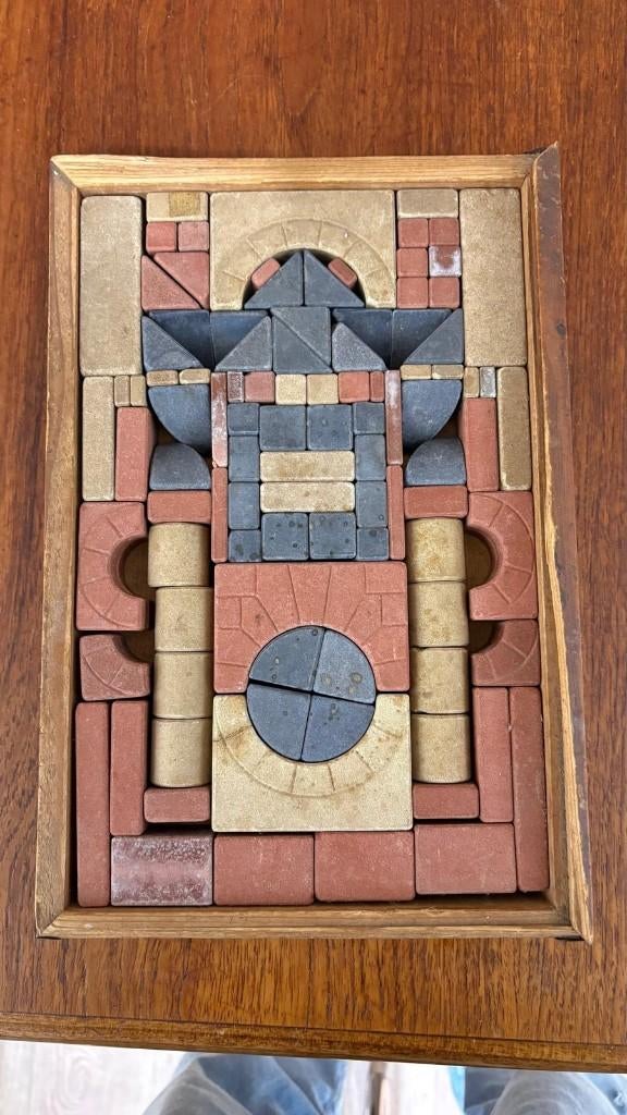 Anker stenen bouwdoos 14A, ca. 1900, Ophalen