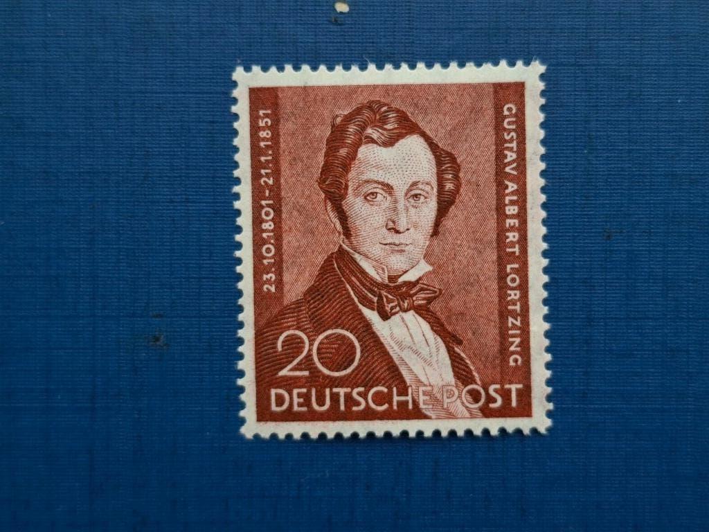 Postzegel Berlijn 1951 PF zegel Albert Lortzing 01-04, Ophalen of Verzenden, BRD, Postfris