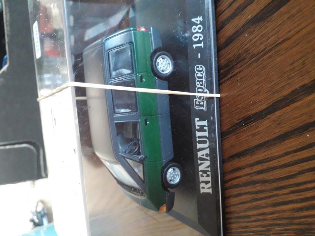 Renault Espace 2000 TSE 1984 groen Atlas 1/43, Ophalen of Verzenden, Nieuw, Auto, Overige merken