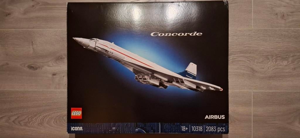 LEGO Icons Concorde 10318 zgan, Ophalen of Verzenden, Zo goed als nieuw, Jongen of Meisje