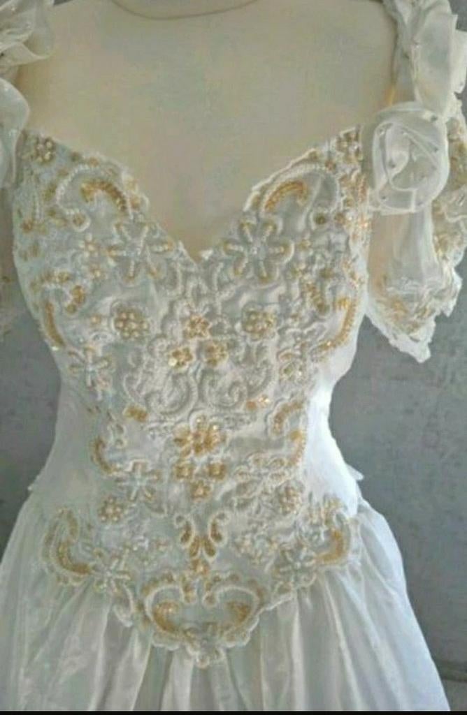 Bruids jurk model Sissi, Trouwjurk, Acheberger, Wit, Ophalen of Verzenden