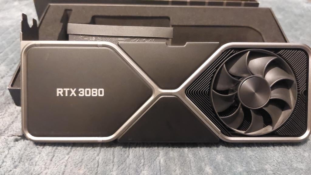 NVIDIA RTX 3080 Founders Edition 10GB – In nieuwstaat, Computers en Software, Videokaarten, GDDR6, PCI-Express 4, Ophalen of Verzenden