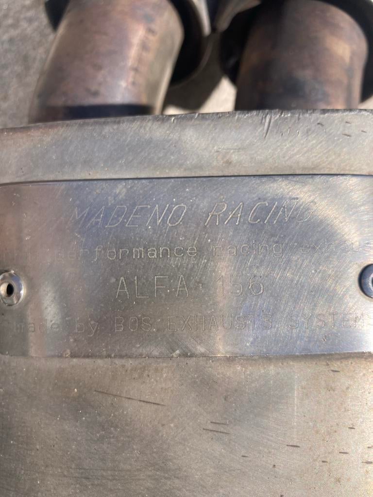 Madeno einddemper Alfa 156, Ophalen, Gebruikt, Alfa Romeo