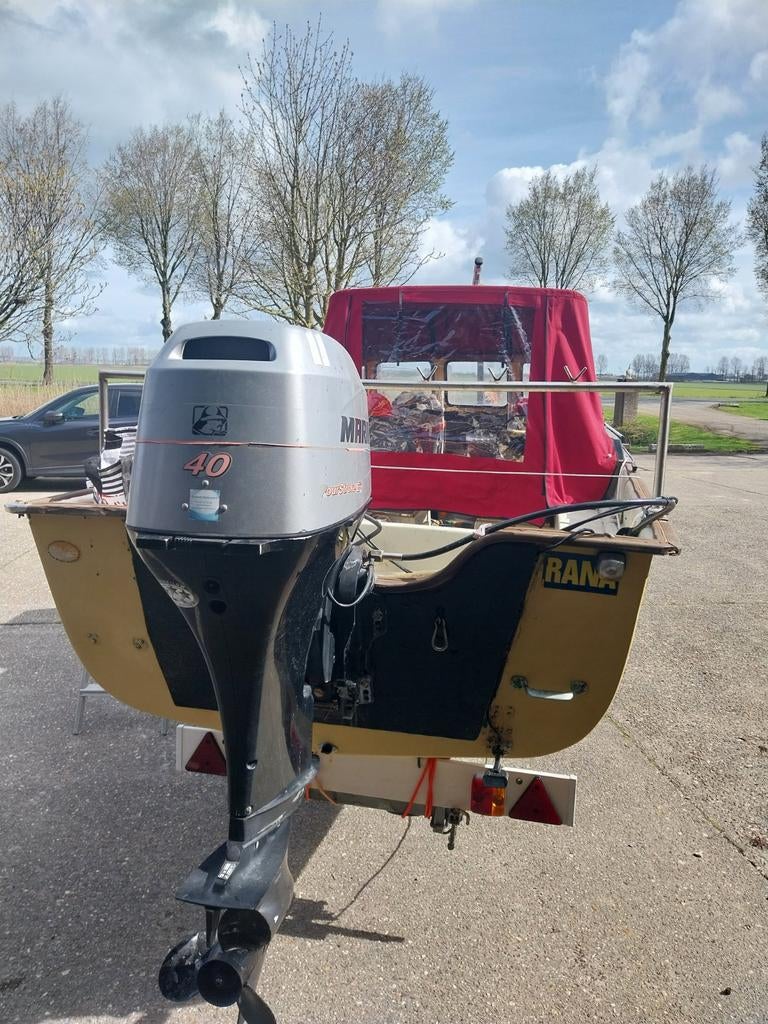 rana 17, Watersport en Boten, Vis- en Consoleboten, Gebruikt, Ophalen of Verzenden, 30 tot 50 pk, 3 tot 6 meter