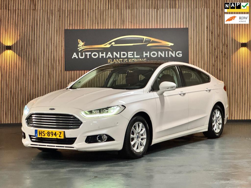 Ford Mondeo 1.5 TDCi Titanium|PANO|STUURVERW|LEDER|XENON|LED, Auto's, 28 km/l, Gebruikt, Euro 6, 4 cilinders