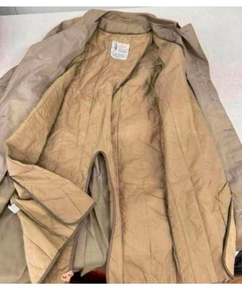 London Fog - Vintage trench coat vrouwen dames jas beige L, Beige, Maat 42/44 (L), Ophalen of Verzenden, Zo goed als nieuw