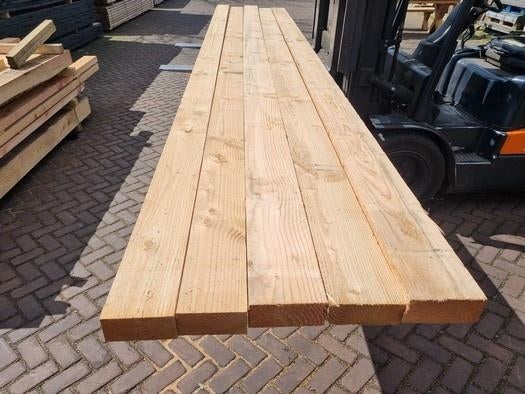 5 Douglas balken fijnbezaagd 5.00 meter - nr: tb109, Ophalen, Nieuw, 250 cm of meer, Balken