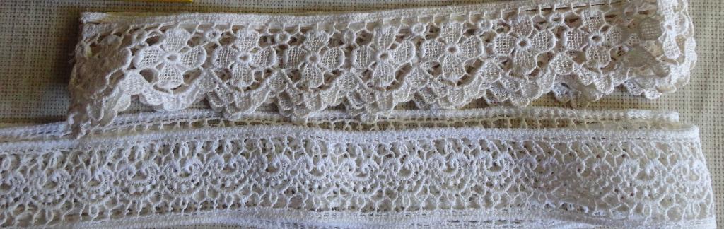 TWEE STROKEN PRACHTIG KANT * Diverse Maten *, Verzenden