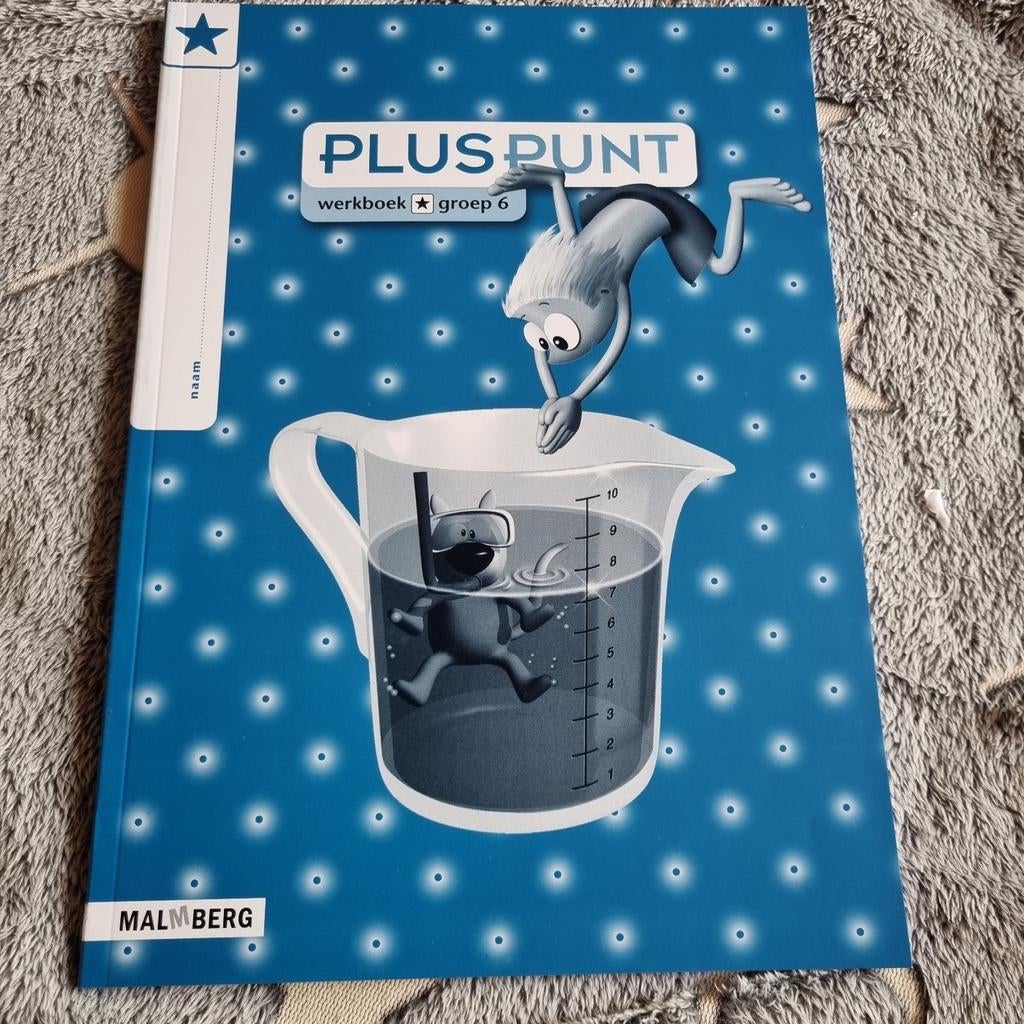 Groep 6 Pluspunt werkboek 1 ster basisschool rekenen, Boeken, Ophalen of Verzenden, Alpha, Nieuw, HBO