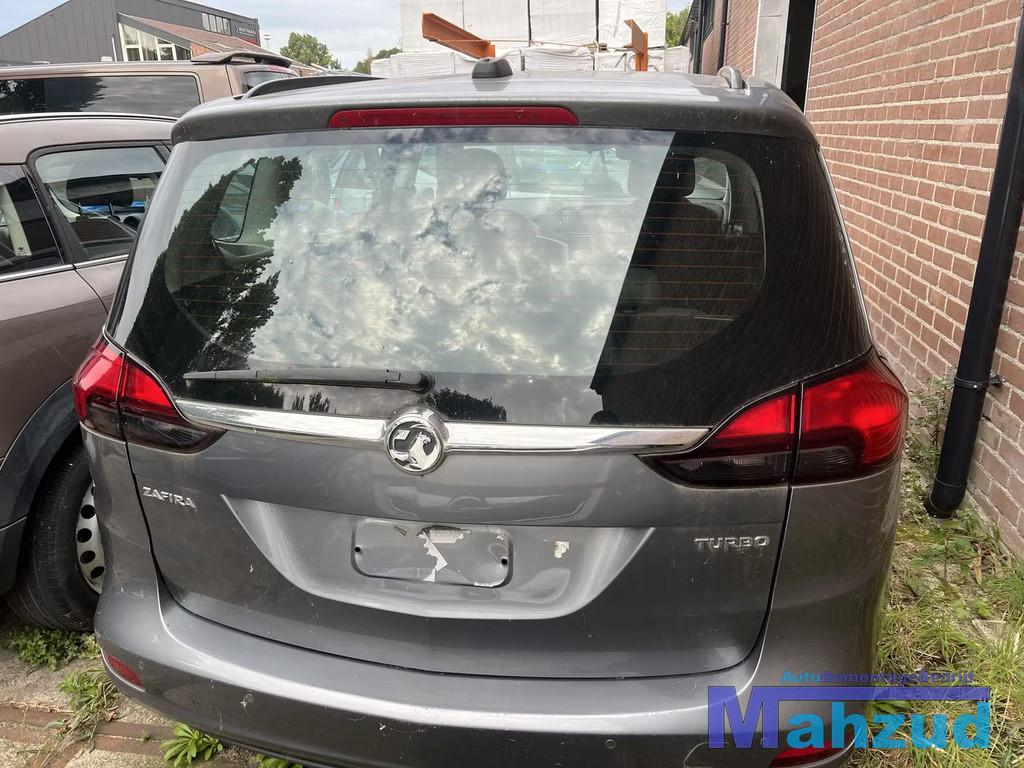 OPEL ZAFIRA C Grijs Z10B achterklep 2012-2017, Auto-onderdelen, Gebruikt, Deur, Opel Automobile GmbH, Ophalen of Verzenden