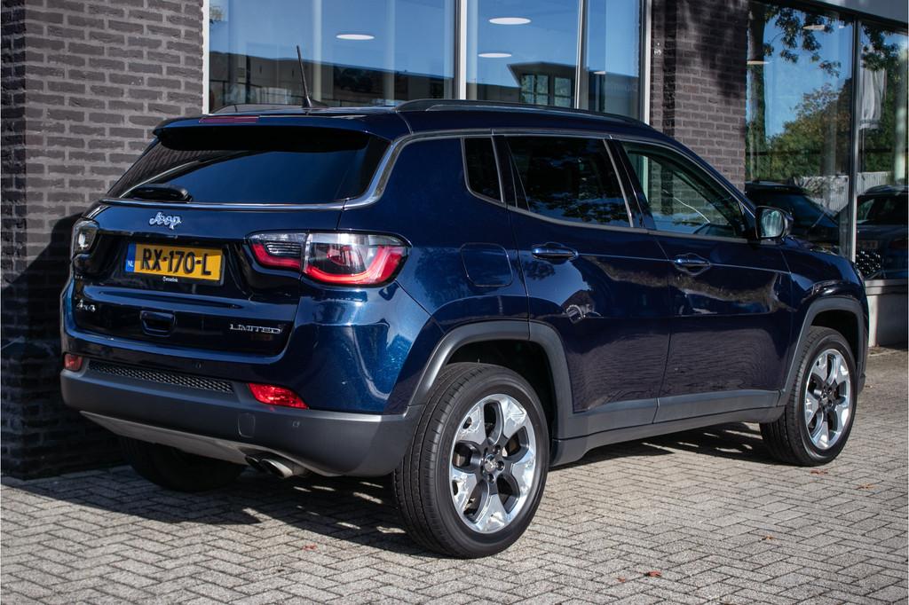 Jeep Compass 1.4 MultiAir Opening Edition 4x4 | Prem Audio |, Auto's, 12 maanden, Gebruikt, 4 cilinders, Blauw