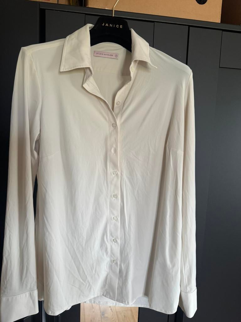 Studio Anneloes Poppy blouse travelstof Kit M, Kleding | Dames, Blouses en Tunieken, Ophalen of Verzenden, Nieuw, Maat 38/40 (M)