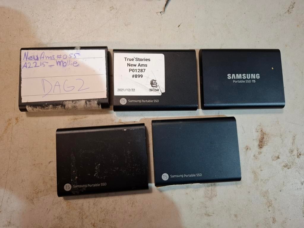 Samsung Portable SSD T5, Samsung, Portable, Ophalen of Verzenden, USB