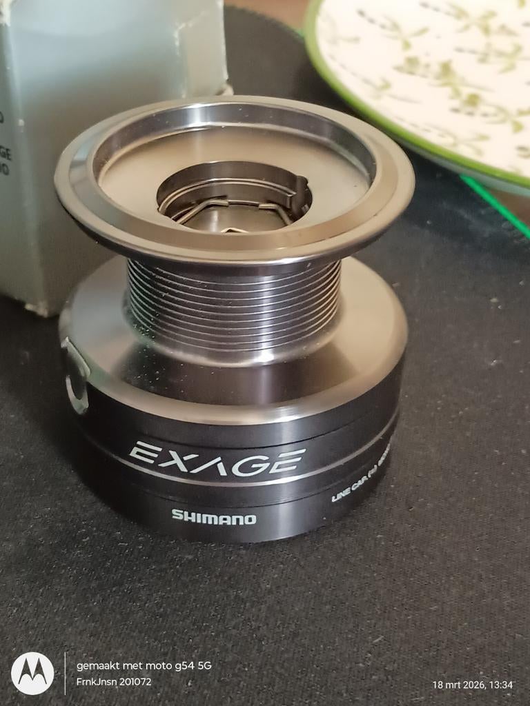 Gloednieuwe spoel voor Shimano Exage werpmolen, Watersport en Boten, Hengelsport | Algemeen, Nieuw, Overige typen, Ophalen of Verzenden