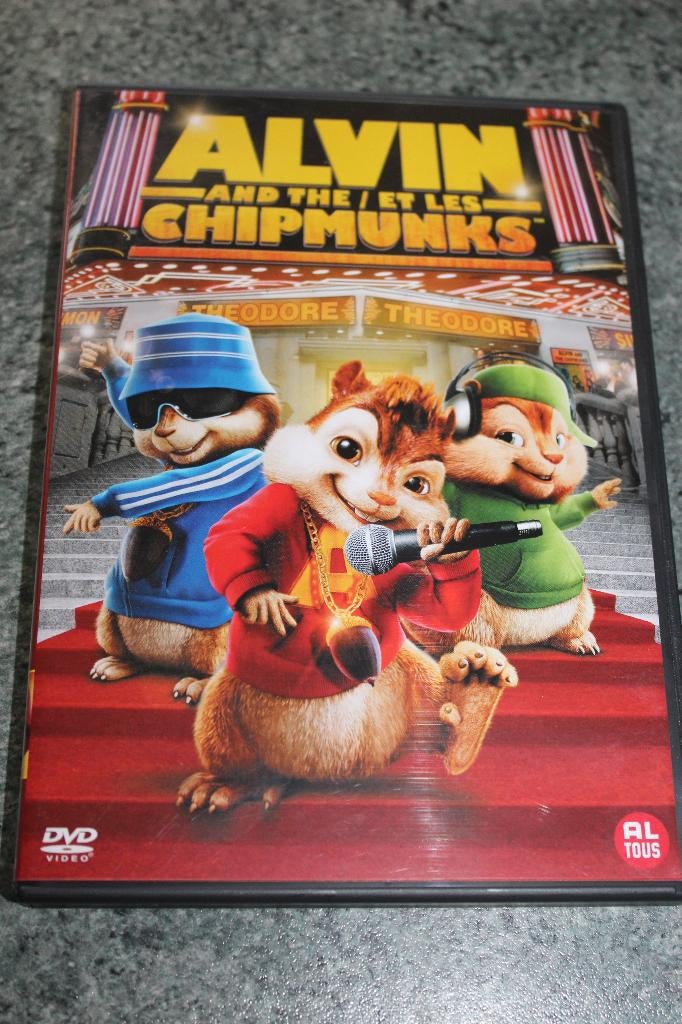 DVD Alvin and the Chipmunks, Alle leeftijden, Ophalen of Verzenden, Zo goed als nieuw